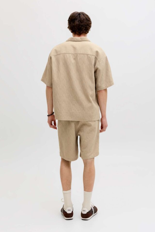 JORMONTAUK WAVY TEXTURE SHIRT SS SN