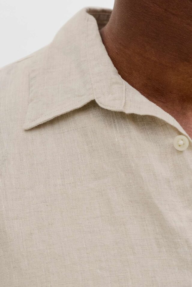 JPRBLALAWRENCE LINEN LS SHIRT SN