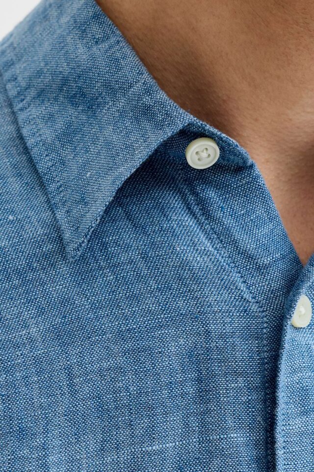 JPRBLALAWRENCE LINEN LS SHIRT SN