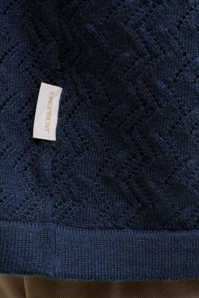 JORTYLER KNIT SS SPLIT NECK POLO SN