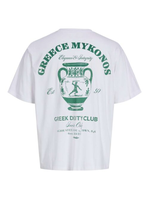 JORVACATION TEE SS CREW NECK TG Bright White