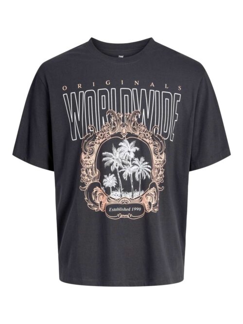 JORCOLLAGE FONT TEE SS CREW NECK TG Phantom