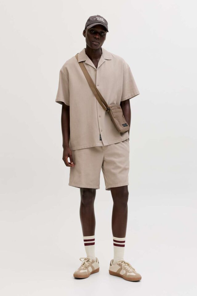 JJGLOBAL WAFFLE RESORT SHIRT SS