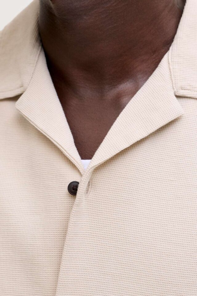 JJGLOBAL WAFFLE RESORT SHIRT SS