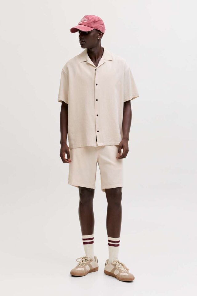 JJGLOBAL WAFFLE RESORT SHIRT SS