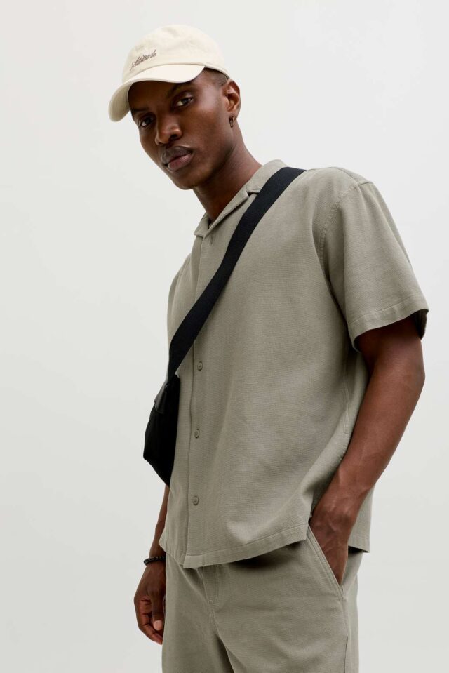 JJGLOBAL WAFFLE RESORT SHIRT SS