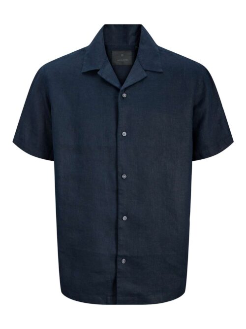 JPRBLALAWRENCE LINEN RESORT S/S SHIRT SN Night Sky