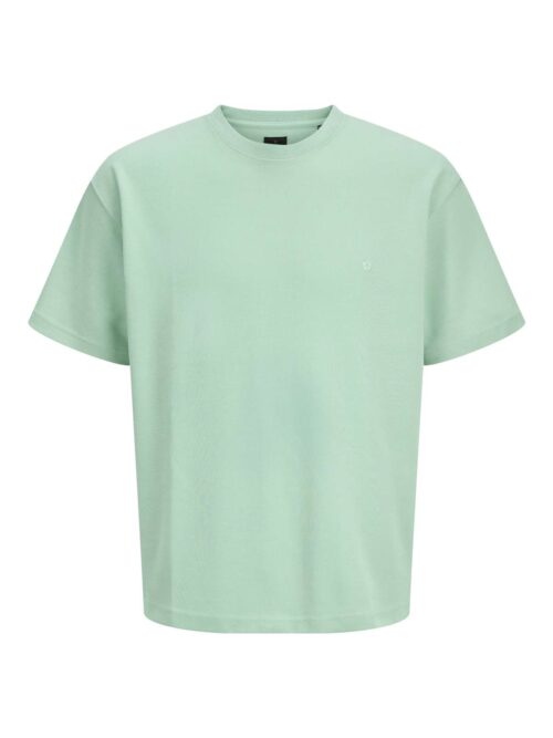 JPRBLAETHAN SS LOGO TEE SN Grayed Jade