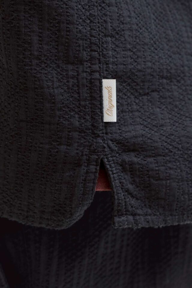 JORMONTAUK WAVY TEXTURE SHIRT SS SN