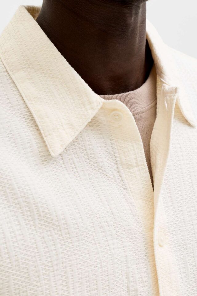JORMONTAUK WAVY TEXTURE SHIRT SS SN
