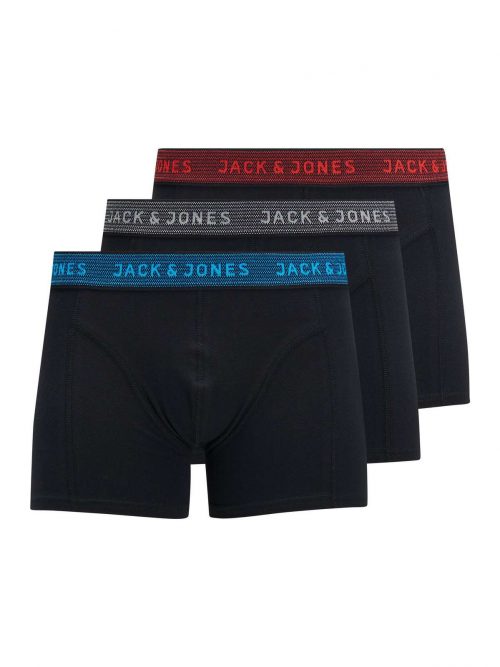 JACWAISTBAND TRUNKS 3 PACK NOOS Asphalt