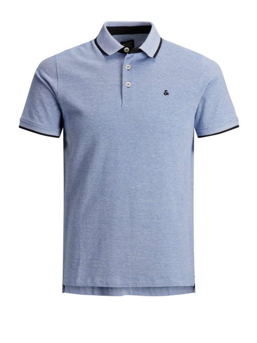 JJEPAULOS POLO SS NOOS Bright Cobalt