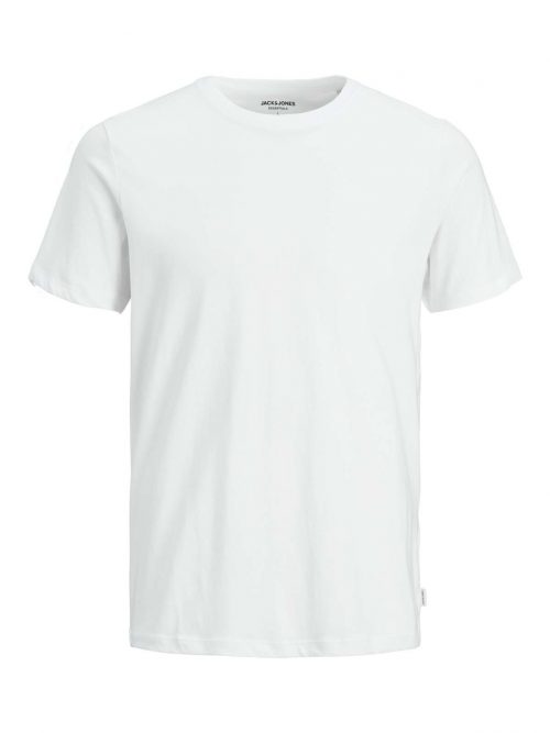JJEORGANIC BASIC TEE SS O-NECK NOOS White